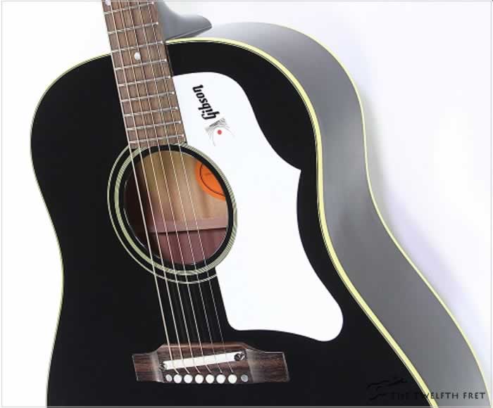 Gibson 60s J45 Original Round Shoulder, Ebony | archive.12fret.com