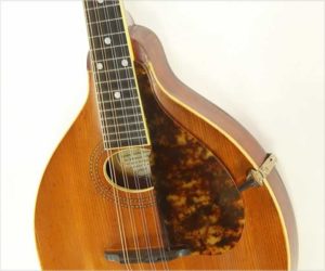  Gibson A1 Mandolin Pumpkin Orange Top, 1915