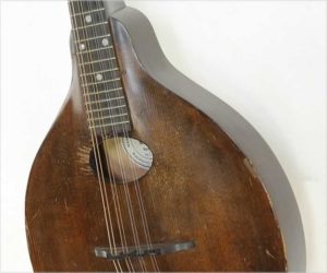  Gibson A Jr Model Junior A-Style Mandolin Sheraton Brown, 1924