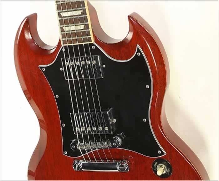Gibson Batwing SG Standard, Cherry 2005 | archive.12fret.com