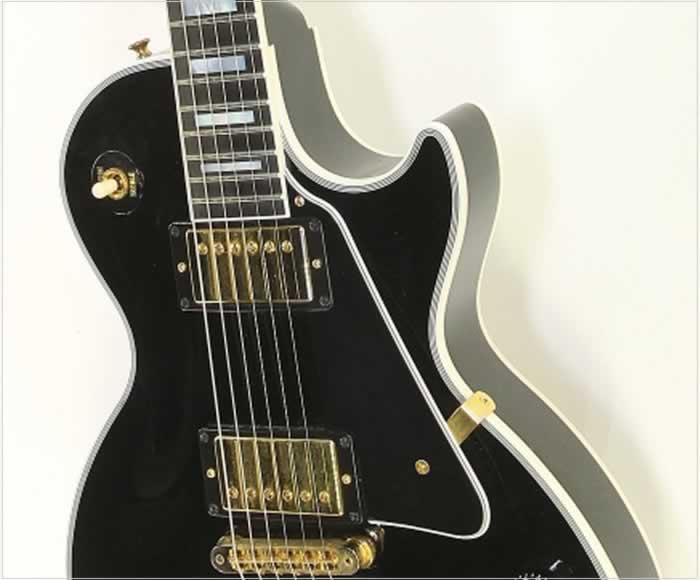 Gibson CS Les Paul Custom Black, 2014 | archive.12fret.com