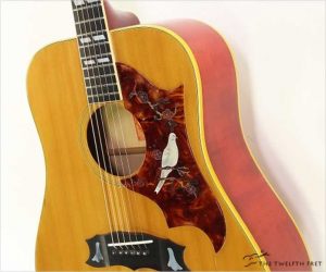  Gibson Dove Natural Top Square Shoulder Dreadnought, 1975