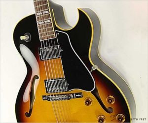  Gibson ES-175 Steve Howe Signature Cutaway Archtop Sunburst, 2002
