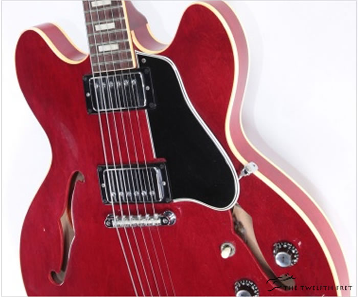 Gibson ES-335TDC Cherry Red, 1966 | archive.12fret.com