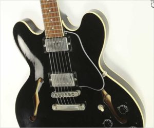   Gibson ES-335 Thinline Archtop Electric Black, 1988