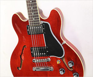  Gibson ES-339 Thinline Archtop Electric Guitar Cherry Red 2011