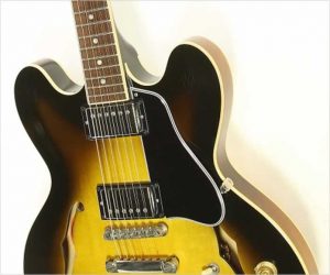  Gibson ESDP 335 Dot Neck Plain Top Thinline Sunburst, 2006