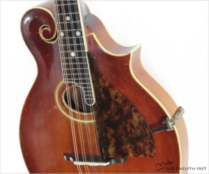   Gibson F-4 Oval Hole Mandolin Sunburst, 1916