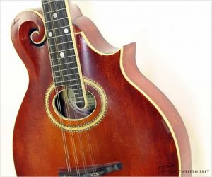  Gibson F2 Oval Hole Mandolin Sunburst, 1915