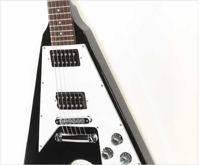 Gibson Flying V Guitar Black, 1993 | archive.12fret.com