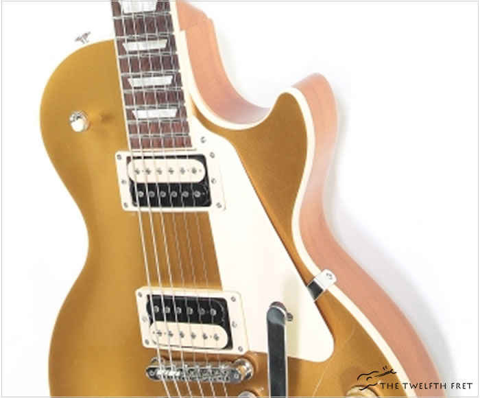 【美品】Gibson レスポールクラシック2017 GOLDTOP Gibson Goldtop Les Paul Classic with Bigsby, 2017 | archive.12fret.com