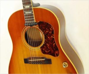   Gibson J-160E Steel String Acoustic Electric Sunburst, 1966