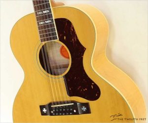   Gibson J185 12 String Guitar Maple Natural, 2001