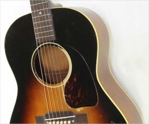   Gibson LG-1 Ladder Braced Steel String Guitar Sunburst, 1953