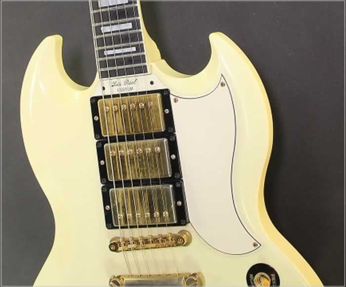 Gibson Les Paul Custom 62 Reissue White, 2000 | archive.12fret.com