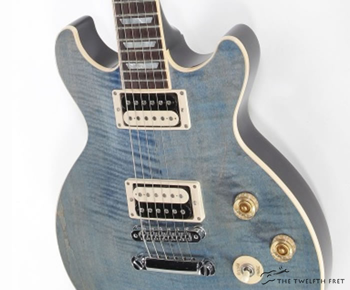 Gibson Les Paul DC Standard Ocean Water 2016 {archive.12fret.com