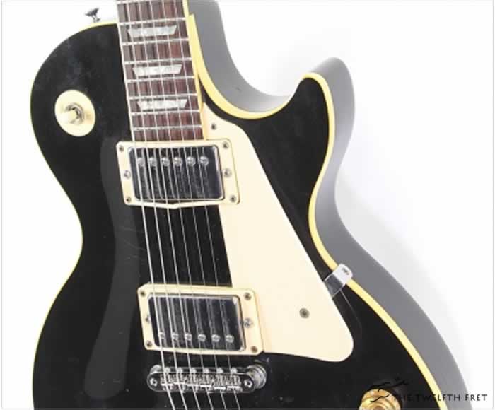 Gibson Les Paul Standard Black, 1990 | archive.12fret.com