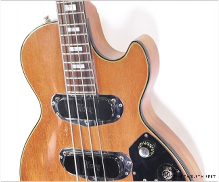 ベース Triumph Bass Gibson Les Paul Triumph Bass Natural, 1973 | archive.12fret.com