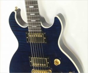  Gibson Longhorn Double Cut Solidbody Trans Blue, 2008
