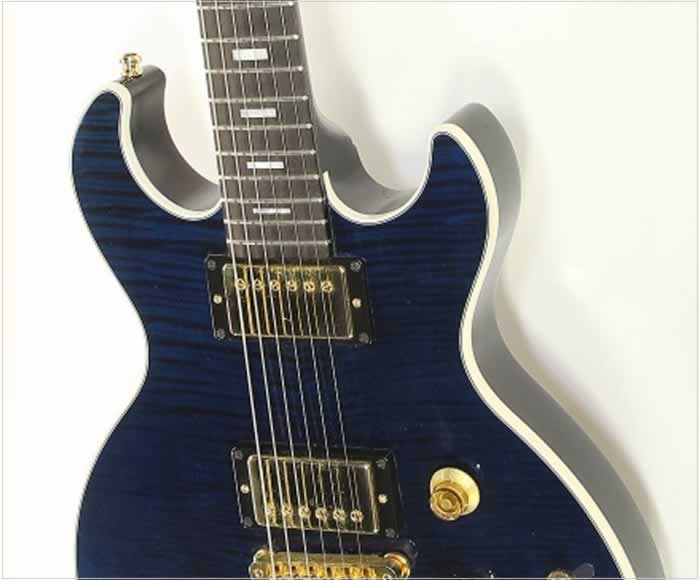 Gibson Longhorn Double Cut Solidbody Trans Blue 2008 | archive