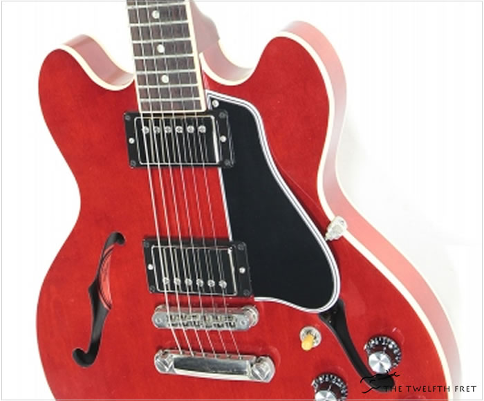Gibson Memphis ES-339 Thinline Cherry Red, 2013 | archive.12fret.com