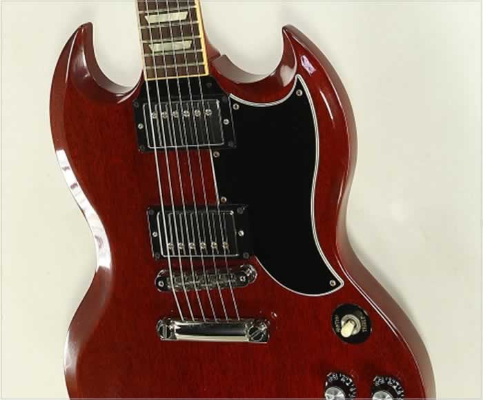 Gibson SG '61 Reissue Cherry Red, 2007 | archive.12fret.com