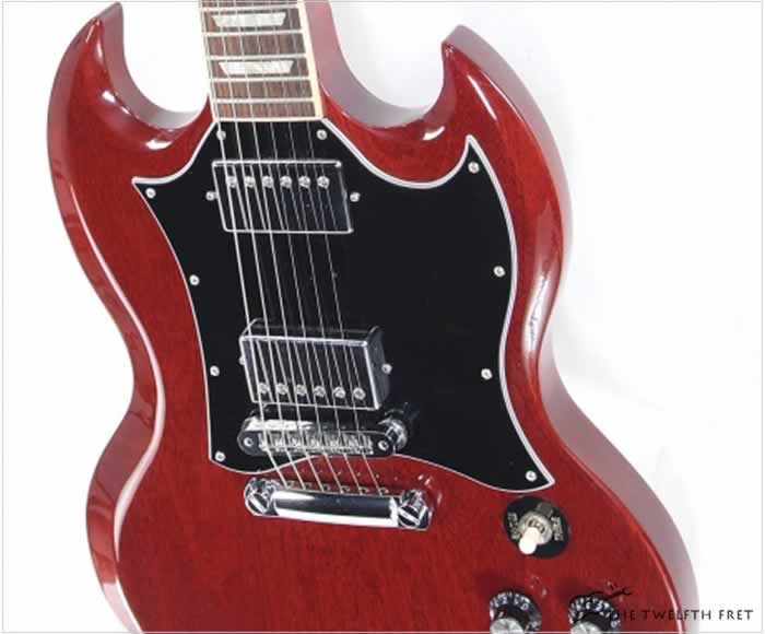 Gibson SG 'Batwing' Standard Cherry, 2012 - The Twelfth Fret