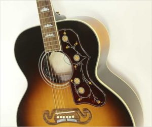  Gibson SJ-200 Standard Steel String Guitar Sunburst, 2015