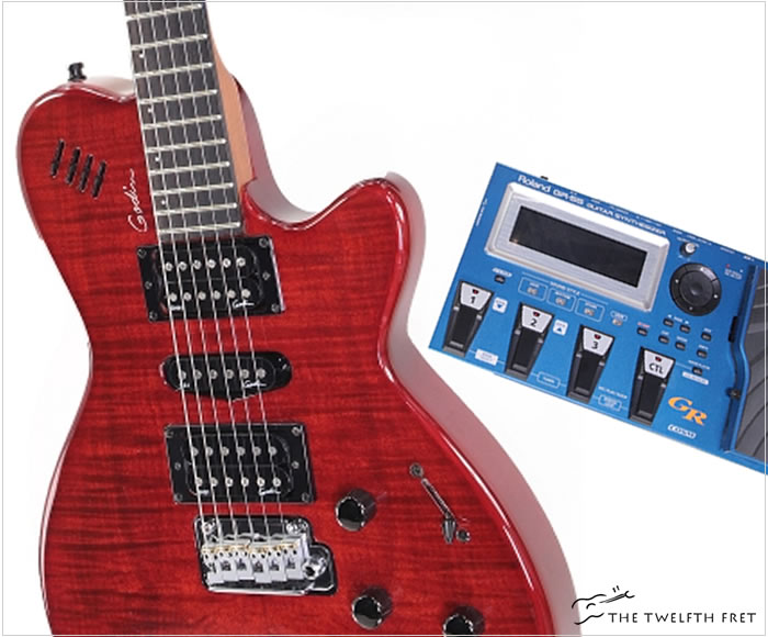 Godin XTSA 2005 and Roland GR-55 Guitar Synthesizer| archive
