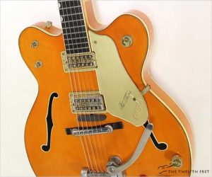  Gretsch 6120 Chet Atkins Thinline Archtop Electric Western Orange, 1962