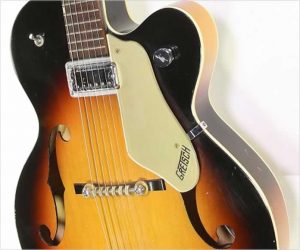  Gretsch Anniversary 6124 Archtop Electric Guitar Sunburst,  1963