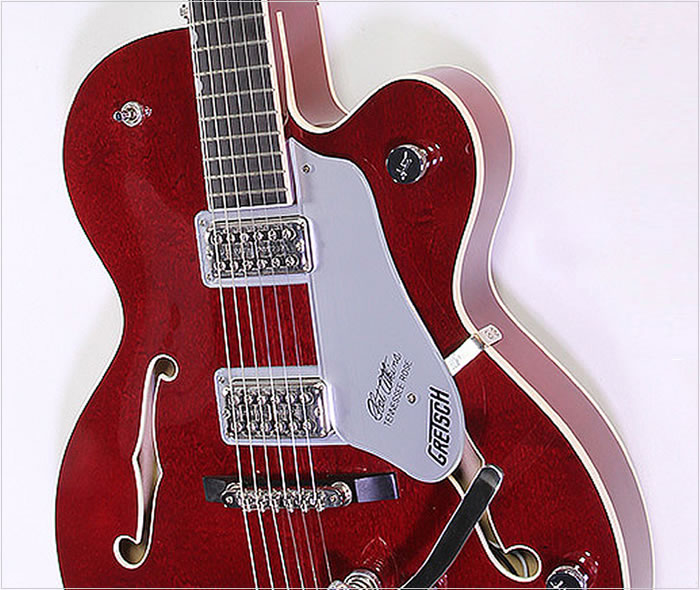 Gretsch Chet Atkins Tennessee Rose G6119 Thinline Archtop Dark Cherry