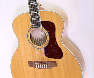 Guild F412 Jumbo Maple 12-String Guitar Natural, 2013