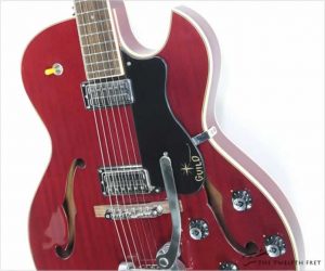  Guild Starfire III Reissue Thinline Archtop Electric Cherry Red, 2017