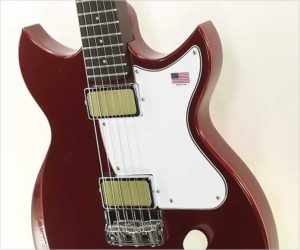   Harmony Rebel Solidbody Electric Guitar, Burgundy