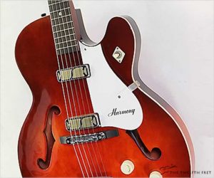 Harmony Rocket H54 Thinline Archtop Electric Sunburst 1965