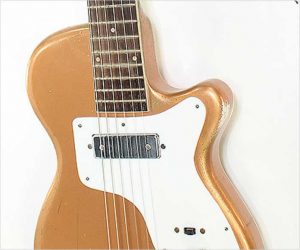   Harmony Stratotone H44 Gold Solidbody Electric Guitar,1955