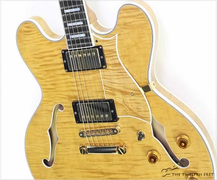 Heritage H555 Thinline Maple Antique, 1989 | archive.12fret.com