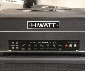   Hiwatt DR-103 100w Tube Amplifier Head, 1974