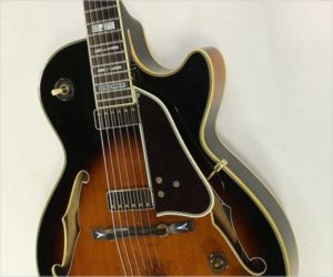   Ibanez George Benson GB10 BS Sunburst Thinline Archtop Guitar, 1986