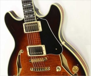   Ibanez JSM100 John Scofield Model Thinline Sunburst, 2009