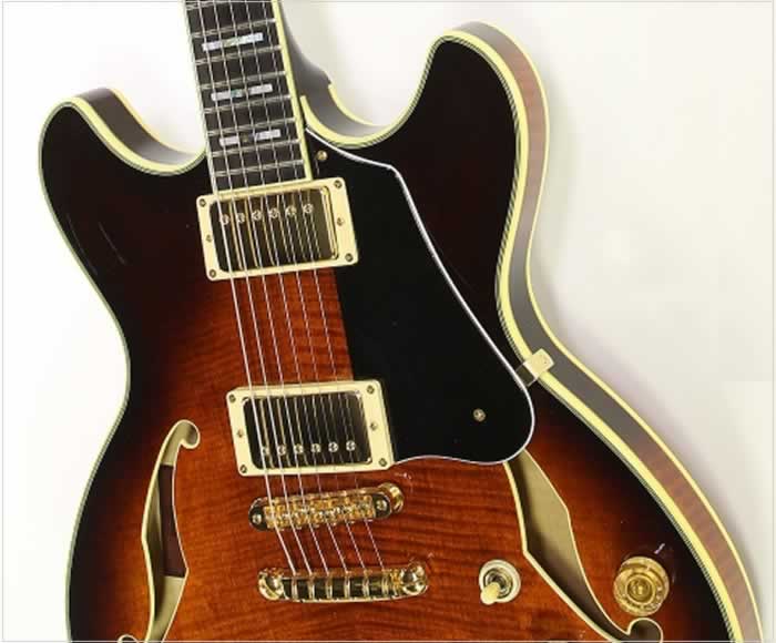 Ibanez JSM100 John Scofield Model Sunburst, 2009 | archive.12fret.com