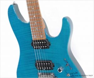   Ibanez MM1 Martin Miller Signature Translucent Aqua Blue, 2018