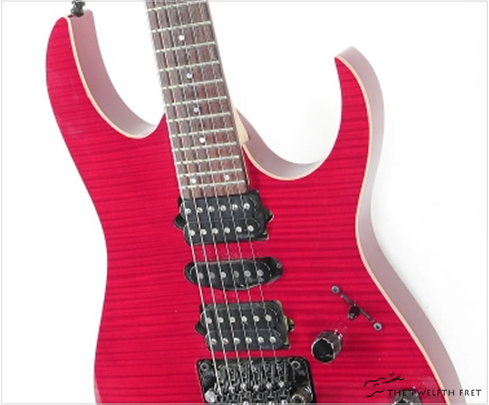 Ibanez Prestige RG3770FZ Trans Red, 2014 | archive.12fret.com