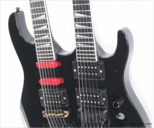  Jeff Healey’s Jackson Siamese Doubleneck, Black, 1988
