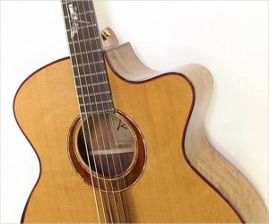  Karol Baritone Cutaway Acoustic Guitar Cedar and Walnut, 2013
