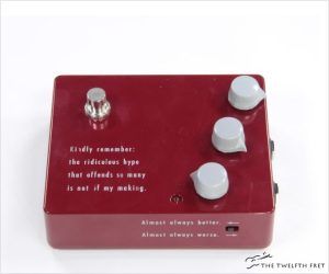 Klon KTR Professional Overdrive Pedal Red, 2020