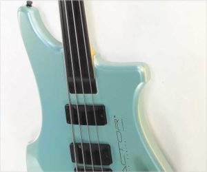   Kubicki Factor Fretless Bass Metallic Teal, 1990