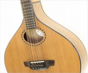  Lawrence Nyberg Cittern Black Walnut and Redwood, 2018