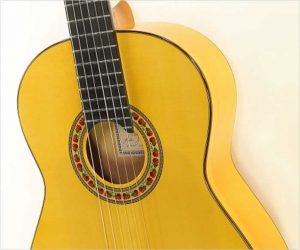   Lester DeVoe Flamenco Blanca Guitar, 2000